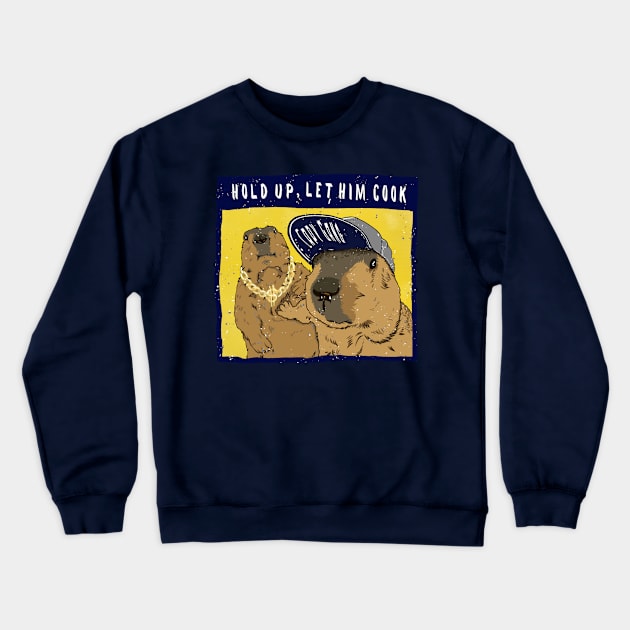 Let him cook Crewneck Sweatshirt by D'Java ArtO